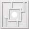 Ekena Millwork Knox Architectural Grade PVC Contemporary Ceiling Medallion, 14"OD x 3"ID x 4 3/4"C x 1"P CMP14KX-03000 - alternate 1